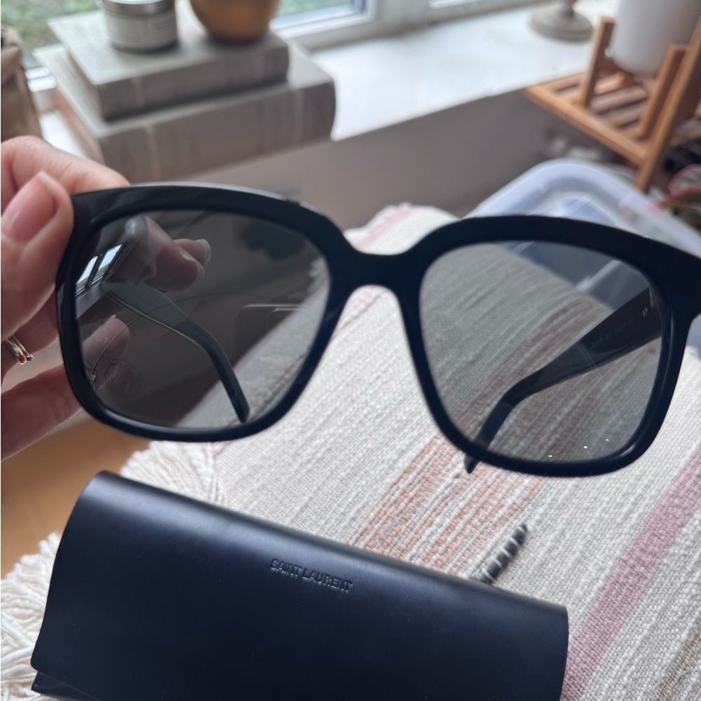 SAINT LAURENT SL M40 Black/Grey 54/18/140 women Sunglasses - Picture 5 of 6